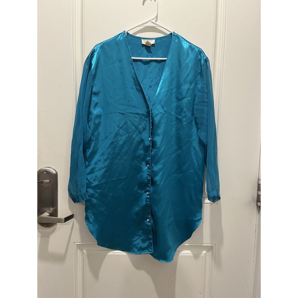 Victoria’s Secret Silk Robe Vintage Gold Tag